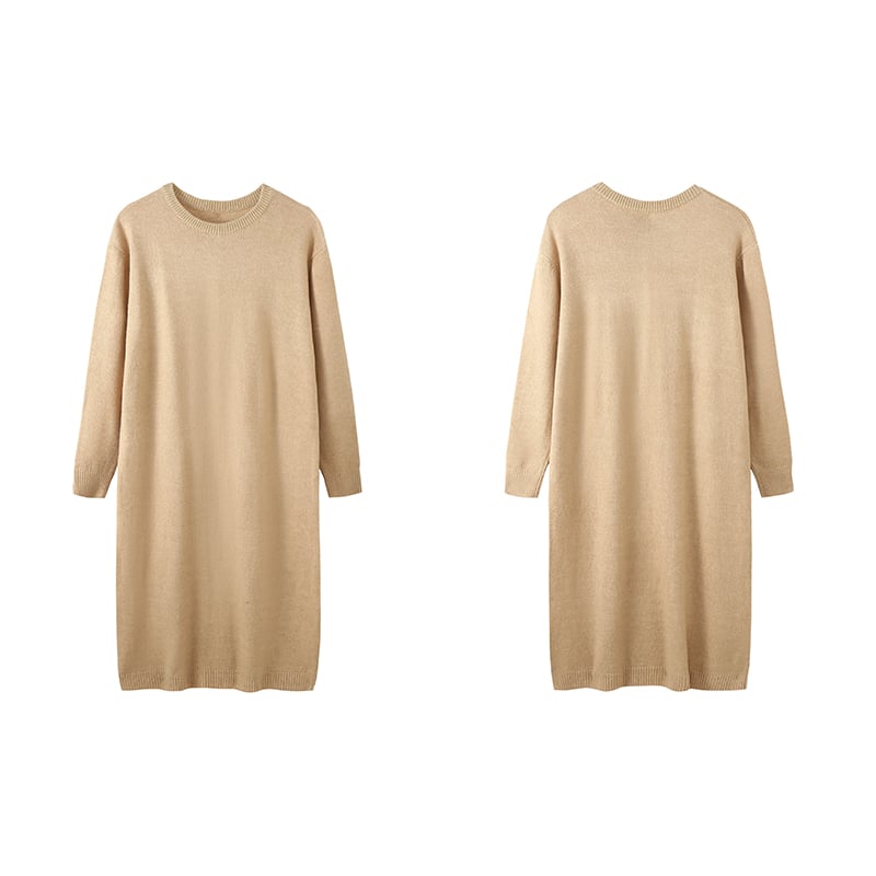 Long sweater dress homeoffice