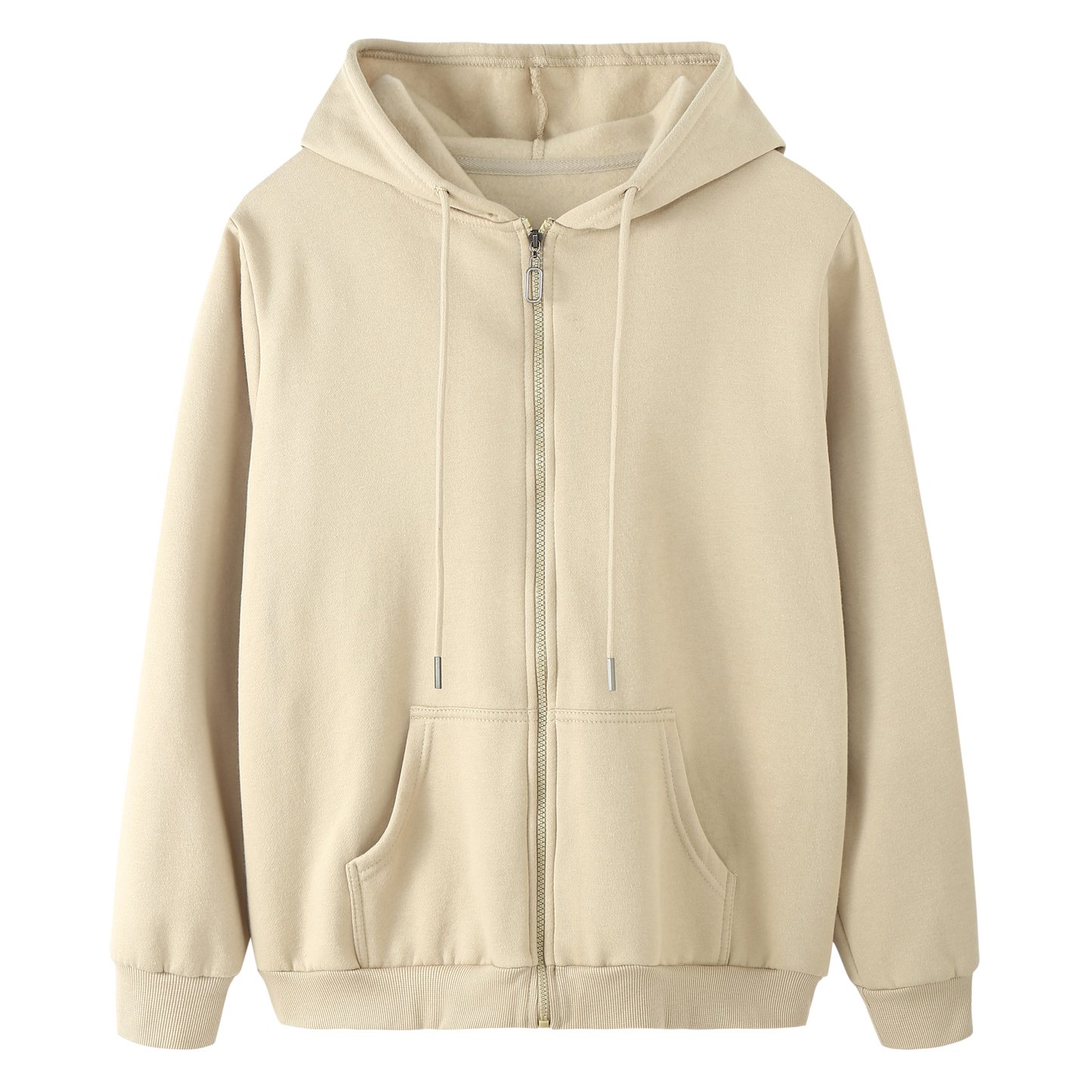 Womens plain pullover hoodie